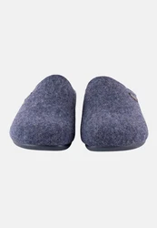 Shepherd Hausschuh 'JON' Blau/Dunkelblau/Hellblau