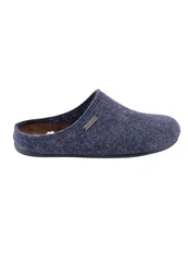 Shepherd Hausschuh 'JON' Blau/Dunkelblau/Hellblau
