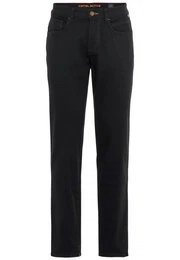 Straight-Jeans Regular Fit Jeans Forever Black