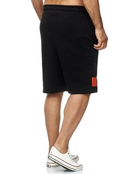 RedBridge Sweatshorts Nasa Motiv Rot/Schwarz/Orange/Dunkelblau