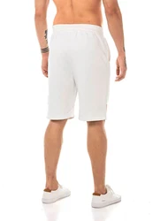 RedBridge Sweatshorts Nasa Motiv Creme/Orange/Weiß/Beige/Grün