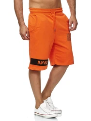 RedBridge Sweatshorts Nasa Motiv Orange