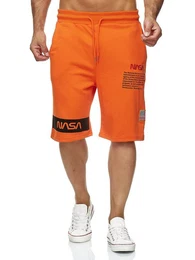 Sweatshorts Red Bridge Herren Shorts Kurze Hose Sweat Pants Cooles Nasa Motiv, modernes Design
