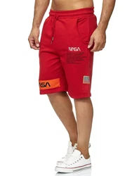 RedBridge Sweatshorts Nasa Motiv Rot