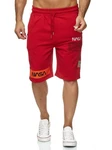 RedBridge Sweatshorts Nasa Motiv Rot