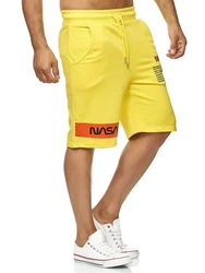 RedBridge Sweatshorts Nasa Motiv Gelb