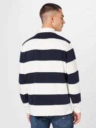 Gant Langarmshirt Weiß/Dunkelblau/Blau/Hellblau/Creme