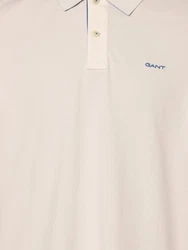 Gant Poloshirt REGULAR CONTRAST PIQUE RUGGER Beige/Khaki/Braun