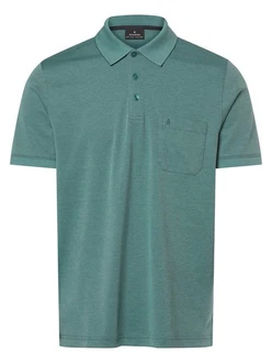 RAGMAN Poloshirt Grün/Türkis RAGMAN Poloshirt Grün/Türkis