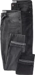 HENSON&HENSON Stretch-Jeans 2er-Pack Dunkelgrau/Grau/Dunkelblau/Schwarz