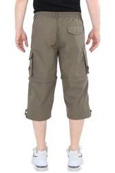 Ben Creek Cargobermudas QM7 3/4 Zip-Off Capri Bermuda QM7