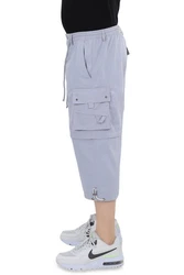 Ben Creek Cargobermudas QM7 3/4 Zip-Off Capri Bermuda Blau/Hellblau/Grau/Dunkelblau