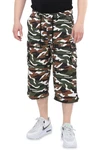 Ben Creek Cargobermudas QM7 3/4 Zip-Off Capri Bermuda QM7