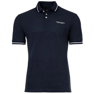 ARMANI EXCHANGE Poloshirt Herren  Dunkelblau/Blau