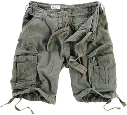 Cargoshorts Airborne Bermuda Baumwolle Sommer Shorts Kurze Hose Army knielang