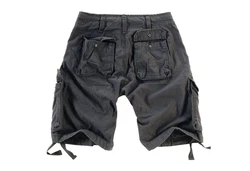 Trooper Cargoshorts Airborne Bermuda Schwarz/Dunkelgrau/Dunkelblau/Blau/Grau