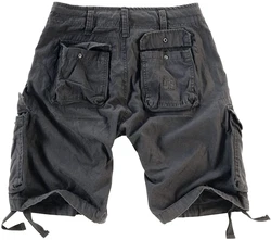 Trooper Cargoshorts Airborne Bermuda Dunkelgrau/Schwarz/Blau/Dunkelblau