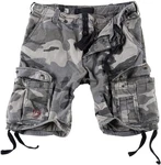 Trooper Cargoshorts Airborne Bermuda Dunkelgrün/Grau/Dunkelblau/Blau