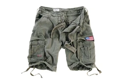 Trooper Cargoshorts Airborne Bermuda Dunkelgrün/Khaki