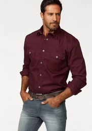 Langarmhemd im Western-Stil