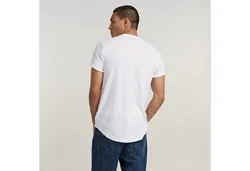 G-STAR T-Shirt HQ oldskool logo lash r t Schwarz/Weiß