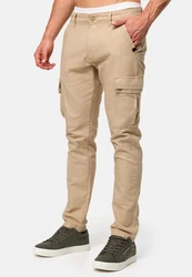 Indicode Cargohose INSafi Khaki/Beige