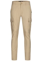 Indicode Cargohose INSafi Khaki/Beige