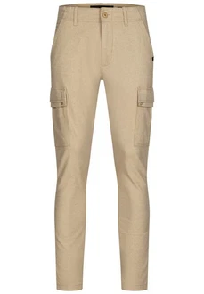 Indicode Cargohose INSafi Khaki/Beige