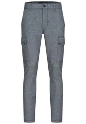 Indicode Cargohose INSafi Dunkelblau/Dunkelgrau/Grau/Hellgrau