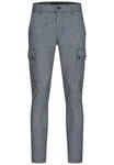 Indicode Cargohose INSafi Dunkelblau/Dunkelgrau/Grau/Hellgrau