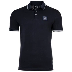 ARMANI EXCHANGE Poloshirt Dunkelblau/Blau