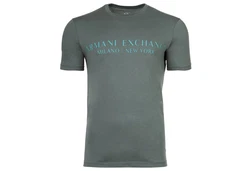 ARMANI EXCHANGE T-Shirt '8NZT72' Dunkelgrün/Grün