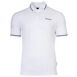 ARMANI EXCHANGE Poloshirt Herren  Weiß/Dunkelblau/Grau/Creme