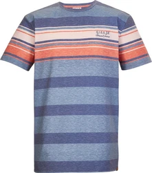 G.I.G.A. DX by killtec T-Shirt GS 86 MN TSHRT Hellblau/Braun/Rot/Blau/Grau