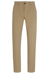 BOSS ORANGE Chinos Chino Slim Khaki