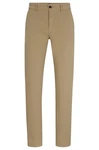 BOSS ORANGE Chinos Chino Slim Khaki
