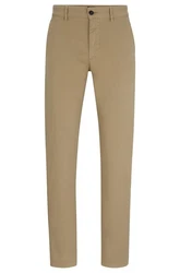 BOSS ORANGE Chinos Chino Slim Khaki