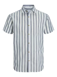 Langarmhemd JJJOSHUA OXFORD STRIPE SHIRT SS
