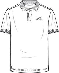 Kappa Poloshirt grün