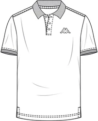 Kappa Poloshirt grün