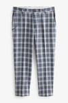 Next Stoffhose Elegante Slim Fit (1-tlg) Blau/Grau/Dunkelblau Next Stoffhose Elegante Slim Fit (1-tlg) Blau/Grau/Dunkelblau