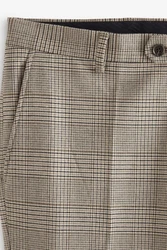 Next Anzughose Karierter Anzug Beige/Braun/Khaki/Grau