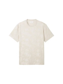 TOM TAILOR T-Shirt Jacquard