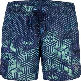 Badeshorts MEN'S BEACH SHORT ALLOVER Herren Freizeit- und Badeshorts blau
