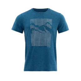 Unterhemd HAVTKA MERINO 150 - Herren Merino-T-Shirt - BLUE MELANGE