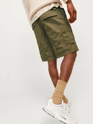 JACK & JONES Shorts JJCOLE CAMPAIGN Dunkelgrün/Khaki