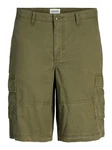 JACK & JONES Shorts JJCOLE CAMPAIGN Dunkelgrün/Khaki