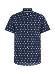 Tommy Hilfiger Kurzarmhemd MINI PALM PRINT SF SHIRT desert sky/multi