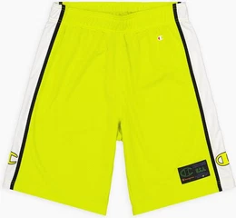 Shorts Herren Bermuda gelb/wei/schwarz