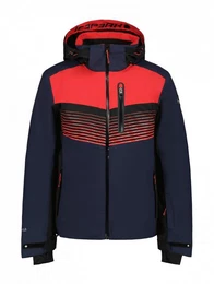 Anorak Elkhart - Herren Winterjacke - dunkeblau/rot